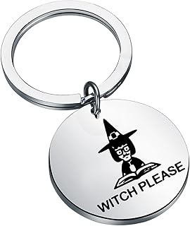 Witch Please Keychian Bob's Burger Inspired Gift Tina Witch Gift Tina Witchy Gift Tina Gift Gag gift