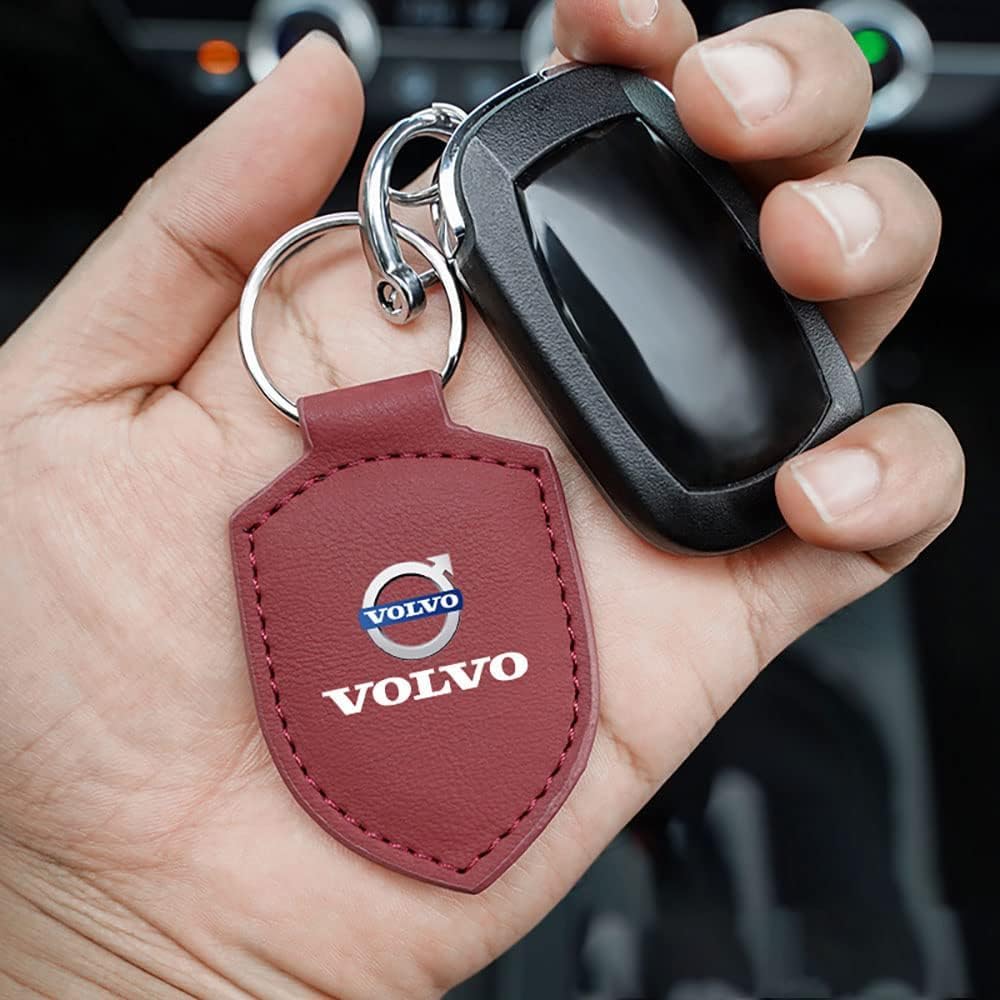 Auto Sleutelhanger Voor Volvo S90 S60 XC60 XC40 XC90 V40 V60 S60 S80 Auto Sleutelhanger Voor Vrouwen Mannen auto Accessoires,B