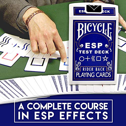 Magic Makers Esp Deck Bicycle Back Cards With Complete Online Course #TOP1