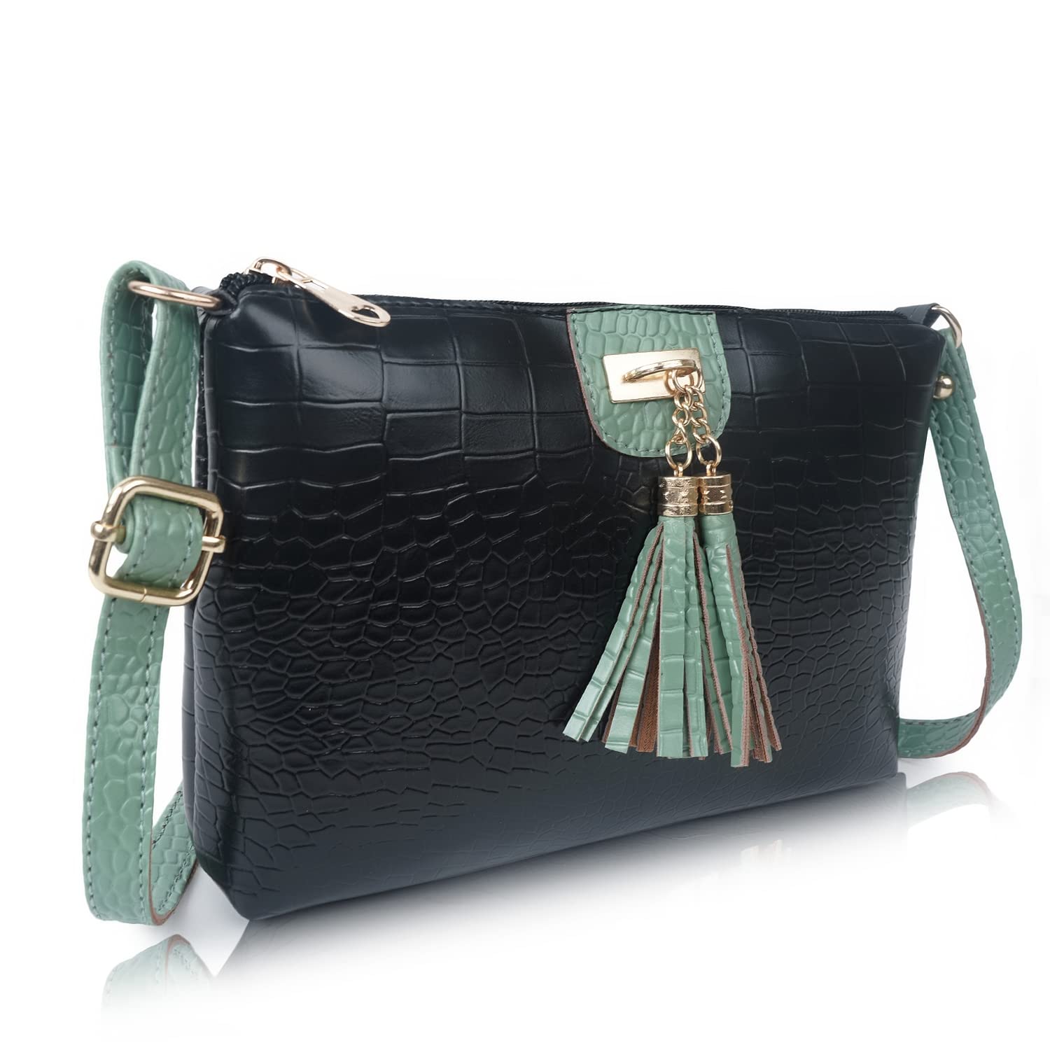 Dixon Synthetic Leather Stylish Fancy Unique Travel Crossbody Shoulder Satchel Slingbag For Women (B0BT51PDDR) Amazon Price History, Amazon Price Tracker