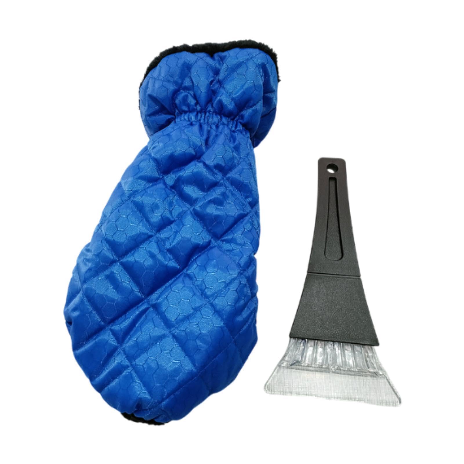 Lyla Ice Scraper Mitts Portable Comfortable Ice Scraper with Glove for Winter Blue-picture-17