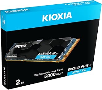 KIOXIA EXCERIA 2TB plus G3 NVMe™ SSD