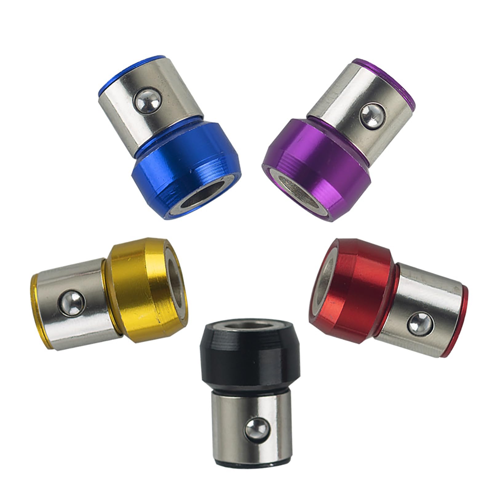 Screwdriver Head Rings Magnetizers Screw Holder Hexagon Screwdriver Power Bits for 1 / 4inch Hexagon Bit Portable Bit Magnetizers