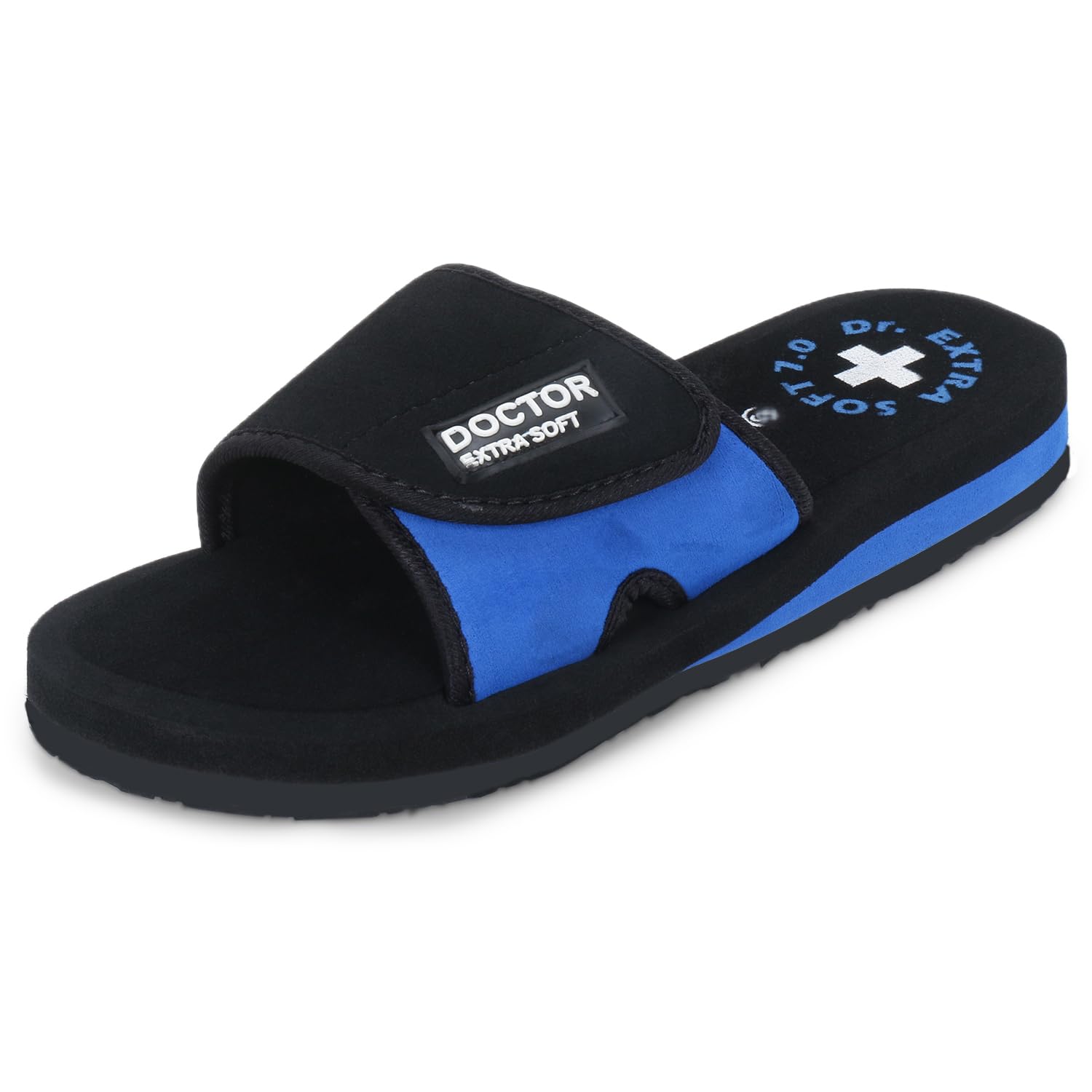 DOCTOR EXTRA SOFTWomen's Care Orthopaedic and Diabetic Adjustable Strape Super Comfort Dr Sliders Flipflops and House Slippers for Women’s & Girl’s Slides D-52
