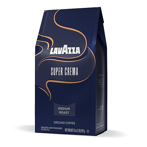 Miniatura 2 de Lavazza Café molido Super Crema, tostado medio, mezcla de arábica y Robusta, bolsa de 32 onzas (paquete de 1)