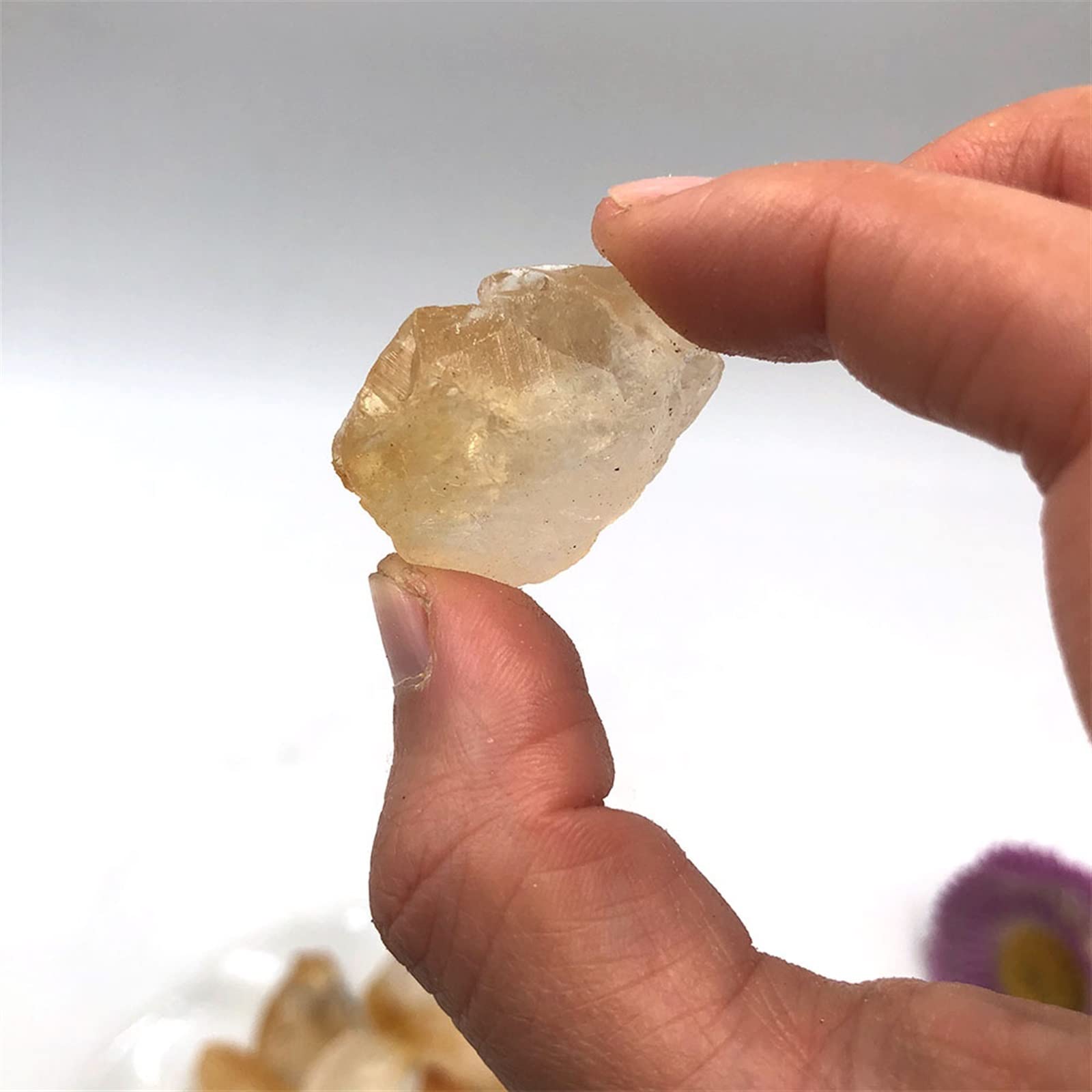 1pc Naturale Grezzo Brasile Citrino Pietra Grezza Quarzo Cristalli Roccia Acquario Casa Decorazione della Stanza della Pietra Preziosa Decorazione della Stanza