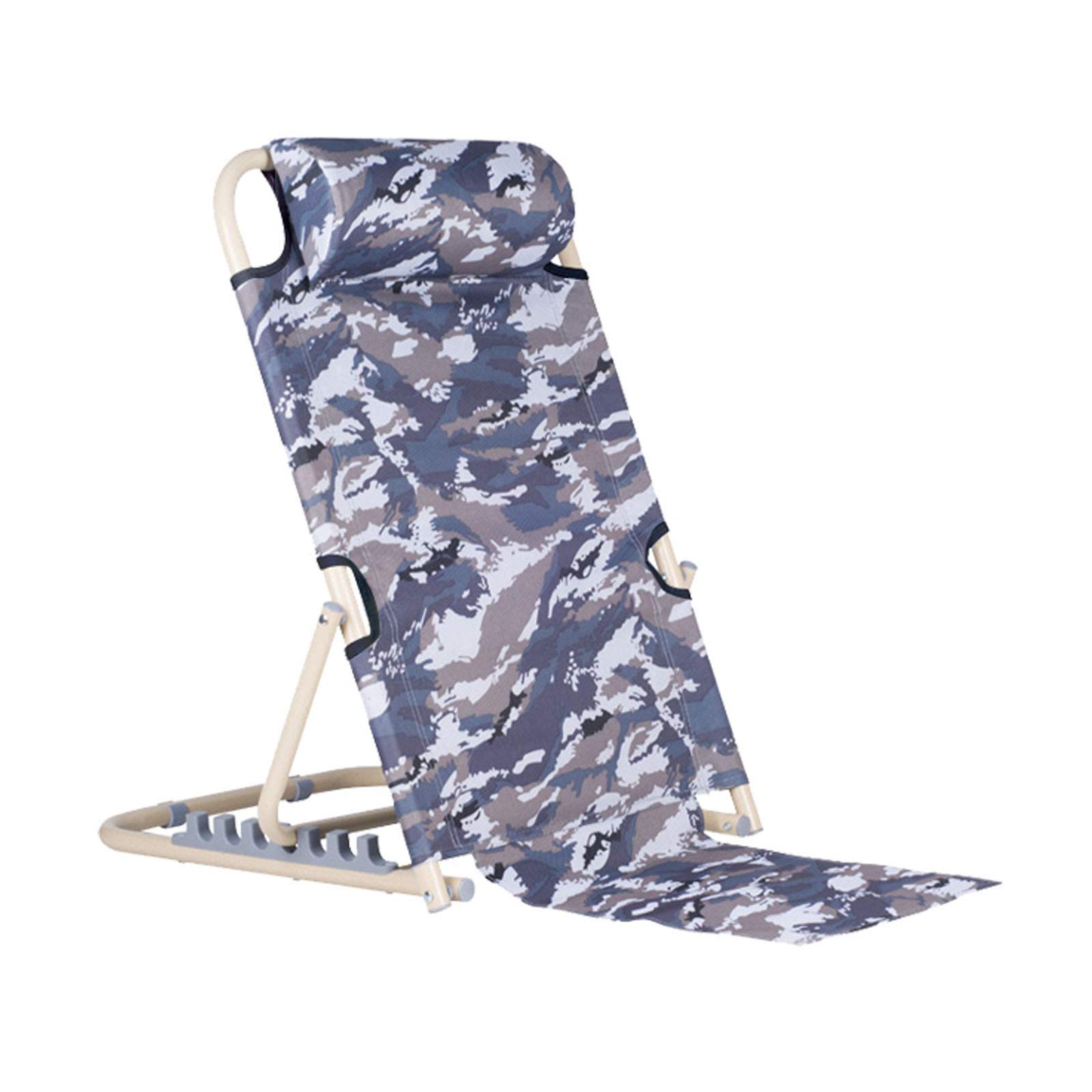 TEmkIn Respaldo reclinable para el Cuidado de la Salud para Ancianos postrados en Cama y Enfermos Marco de Respaldo Plegable Ángulo Ajustable ergonómico, 50x50x72cm