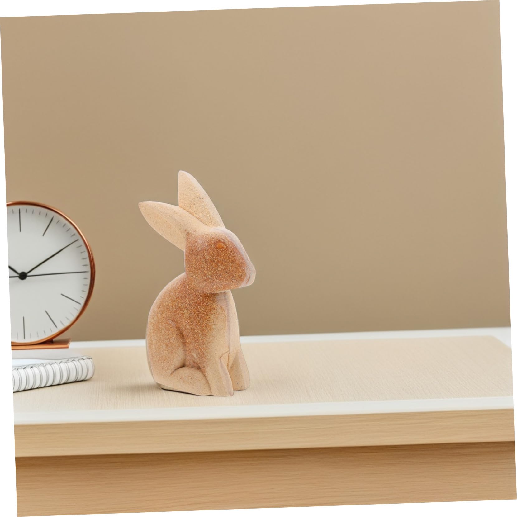 Figura de Conejo de Madera para Manualidades, 4 Piezas sin Pintar