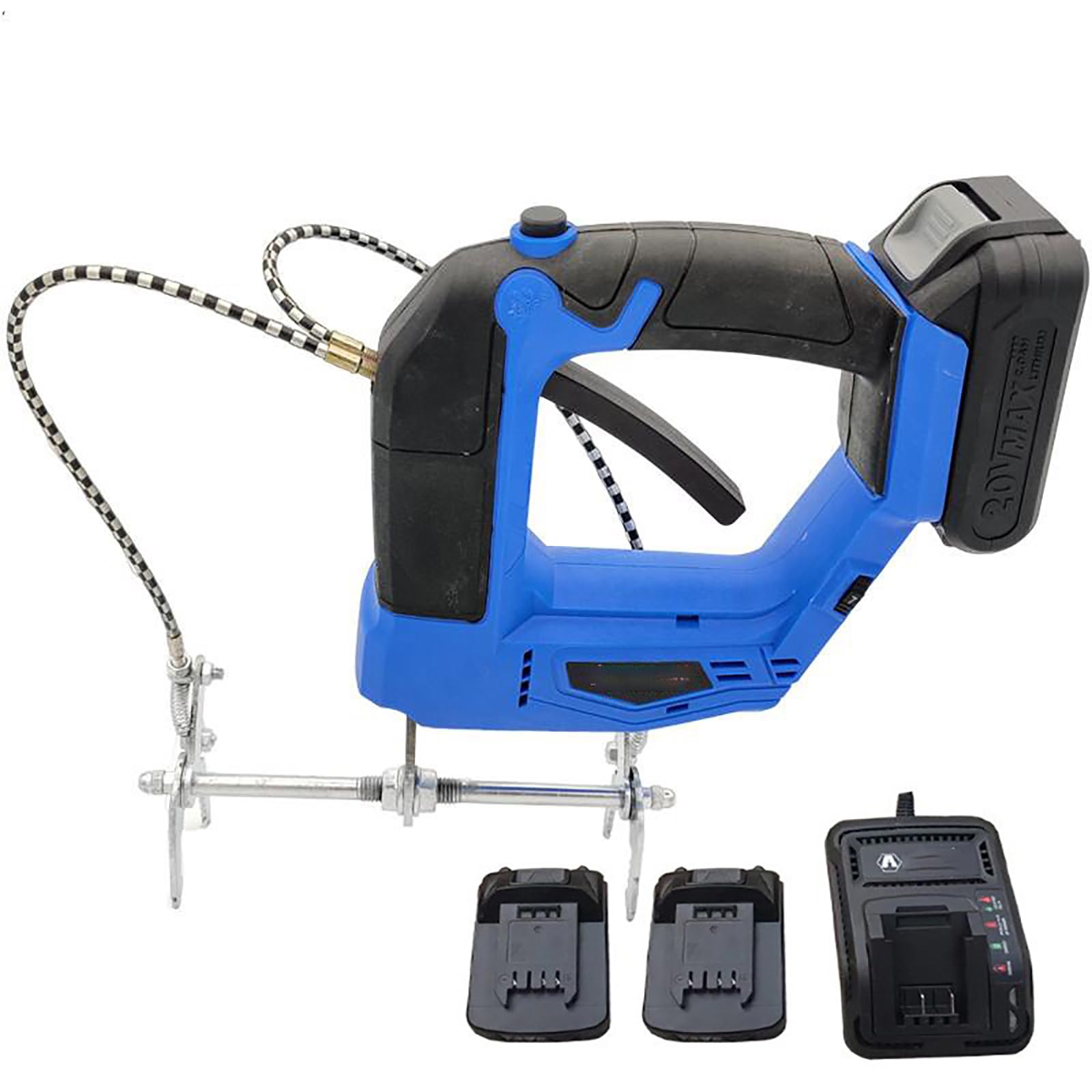 Beehive Frame Shaking Machine, Portable Cordless Bee Remover, 4 Speed with Batteries & Charger, for Imker Farm