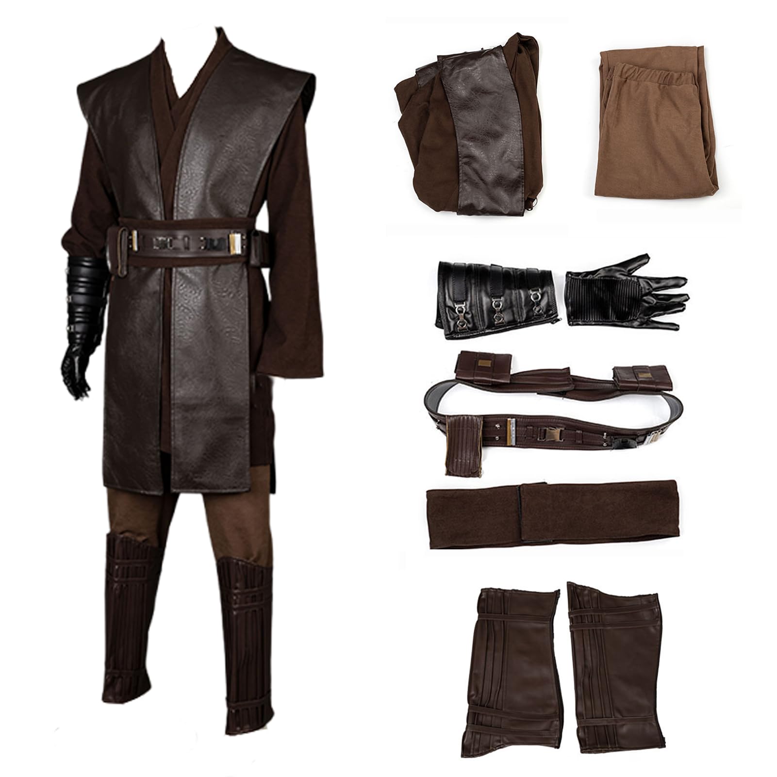 Photo 1 of *** NO TUNIC *** CosFantasy Mens Tunic Costume Knight Tunic Uniform Full Sets Suits Halloween Cosplay Outfit Size L