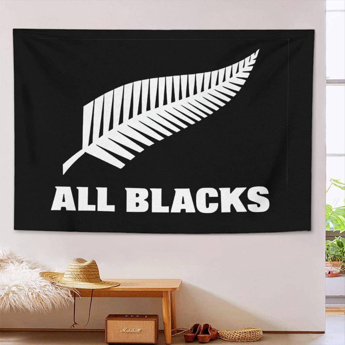 NZ オールブラックス　HAKA タペストリー　壁飾り NZ オールブラックス HAKA タペストリー 壁飾り New Zealand
