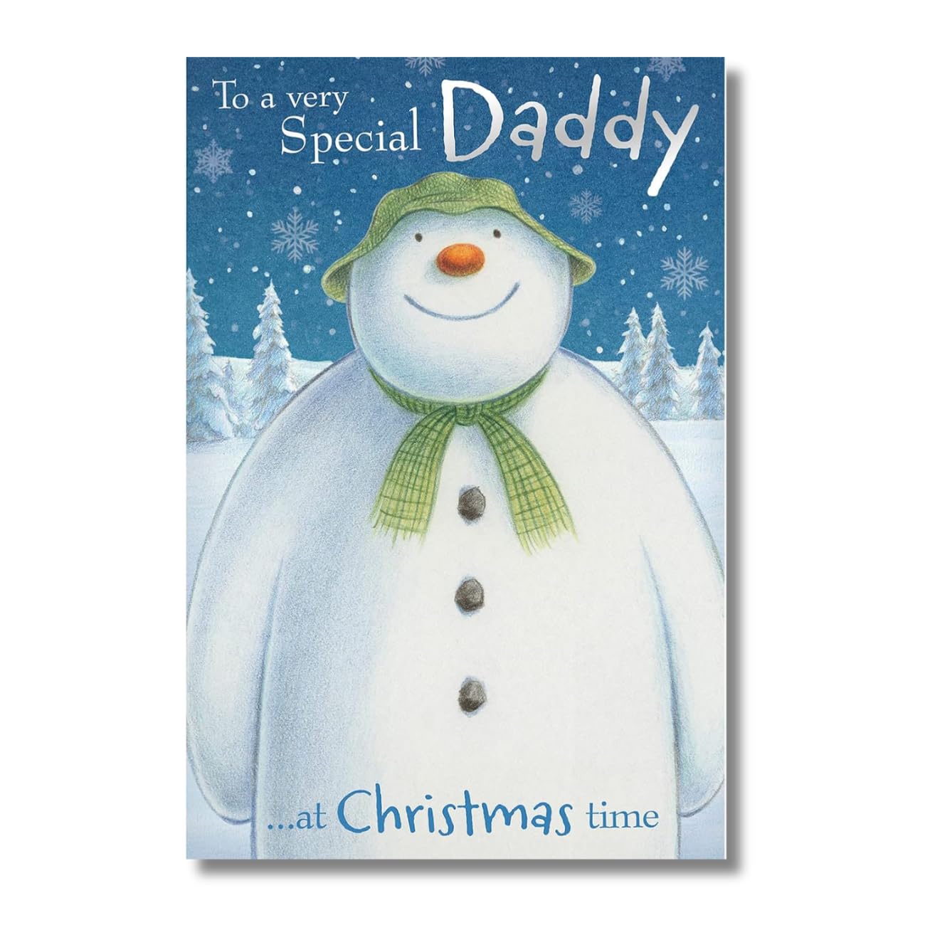 The Snowman and Snowdog Official Christmas Card for Daddy, Daddy Snowman Christmas Card