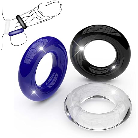 Silicone Sex Rings for Enhancing Male Pleasure
