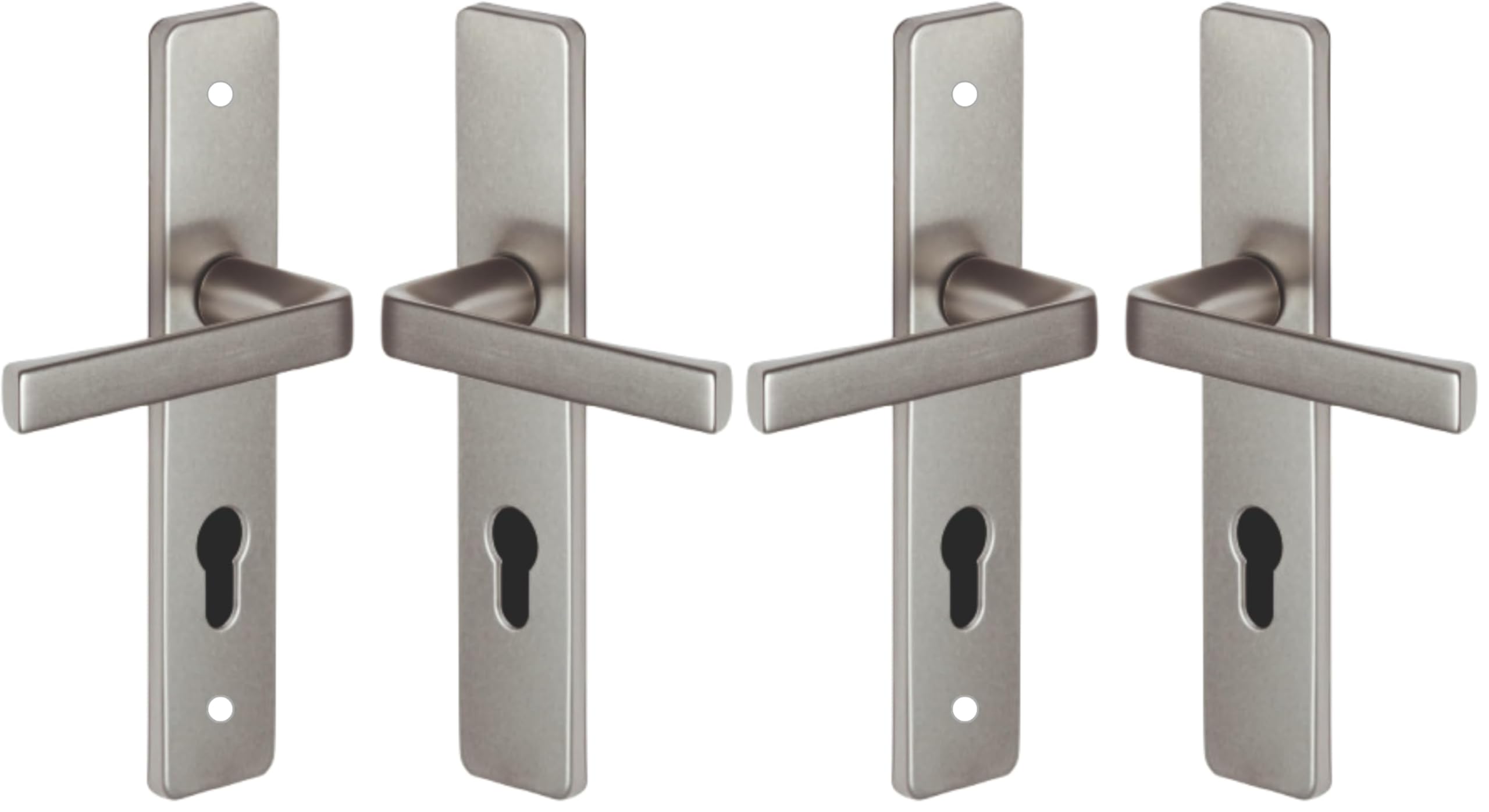 Poignée de porte Vachette Kaza en aluminium avec garantie 10 ans