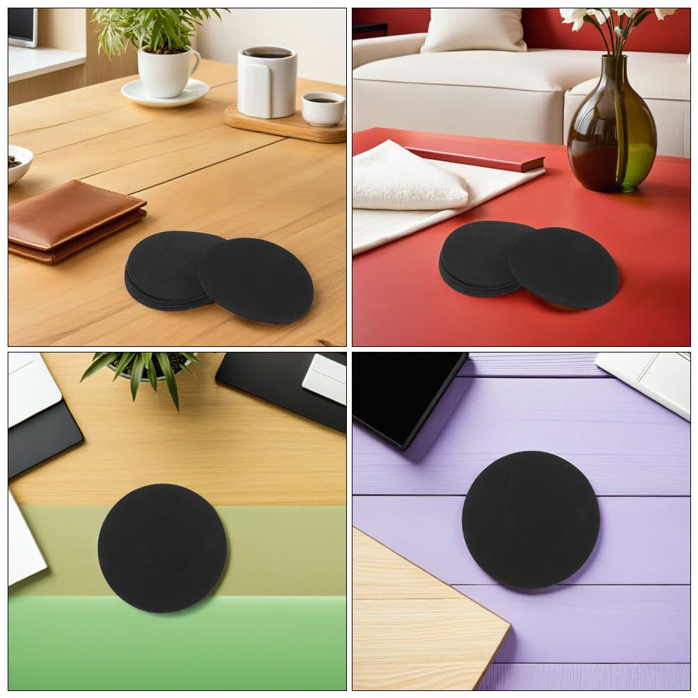 jojofuny 10 Stück Anti-Vibrations-Schwammpads für Schreibtisch-Ventilatorbasis – stoßdämpfendes Zubehör – Schallschutzmatte für Arbeit und Studium, Anti-Vibrationsplatten