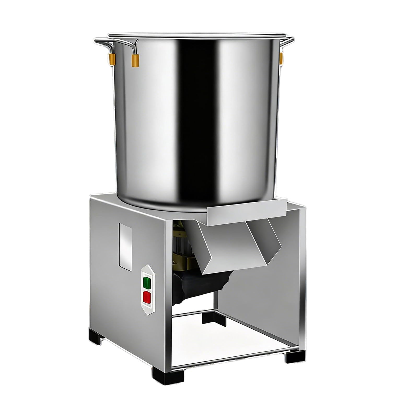 Procesador De Alimentos Comercial, Picadora Eléctrica De Verduras De 3500 RPM, Rallador Y Triturador Profesional De Verduras, para Una Alimentación Animal Eficiente 1800W
