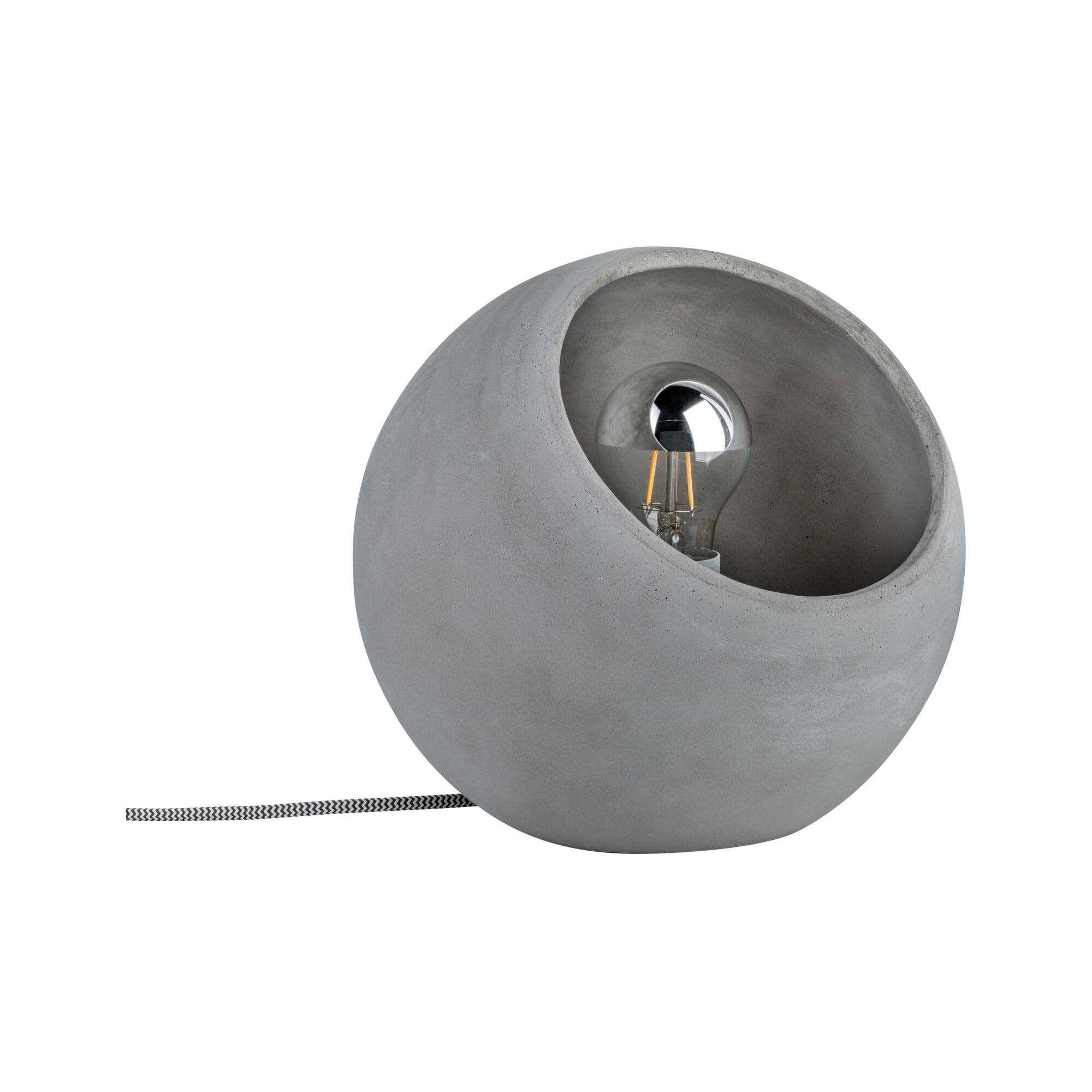 Paulmann 79663 Neordic Ingram Table luminaire max. 1x20W Table lamp for E27 Lamps Bedside lamp Grey 230V Concrete Without lamp