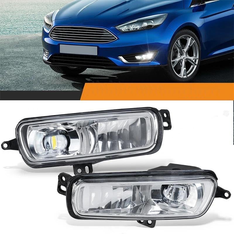 Feux antibrouillard LED Ford Focus 2015-2018 accessoires éclairage avant DRL