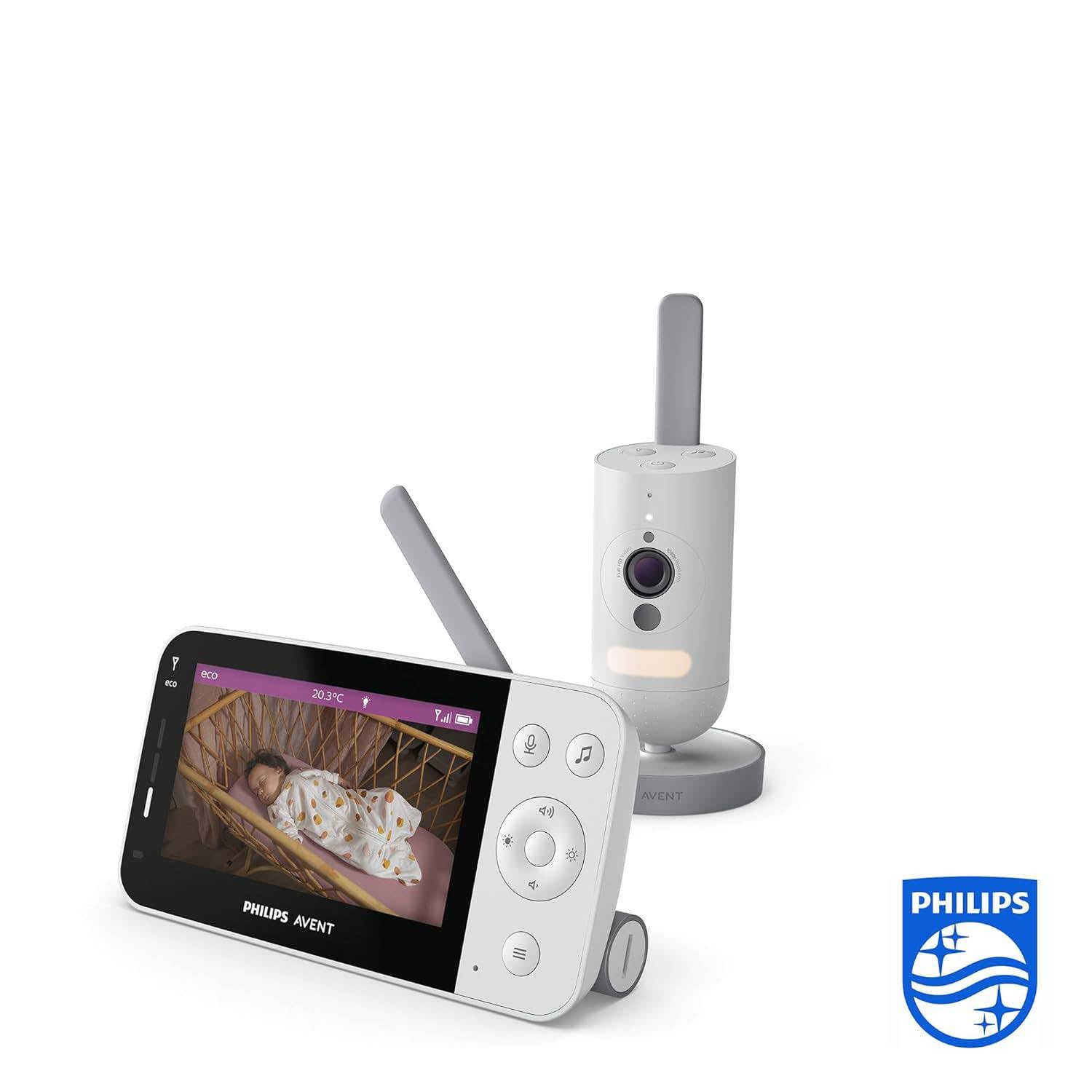 Philips Avent Connected Babyphone mit HD-Kamera 1080p, (Modell SCD923/26)