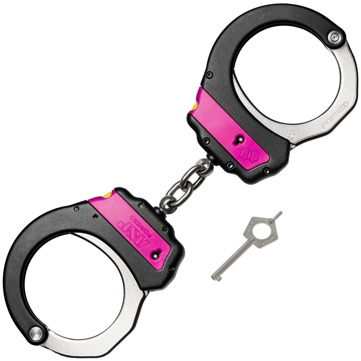 ASP Identifier Ultra Double-Locking Handcuffs, Colored Handcuffs, Forged Aluminum Cuffs, Professional Grade Equipment and Tactical Gear