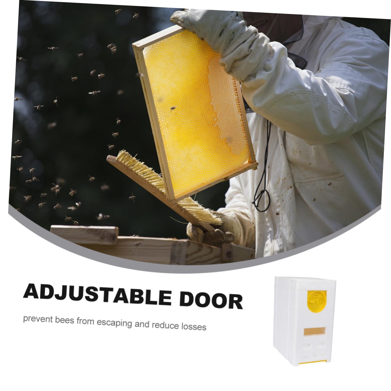TOYANDONA Arnia In Schiuma Doppia Con Scatola Accessorio Per Apicoltura Strumento Per Api Strumento Per Apicoltura