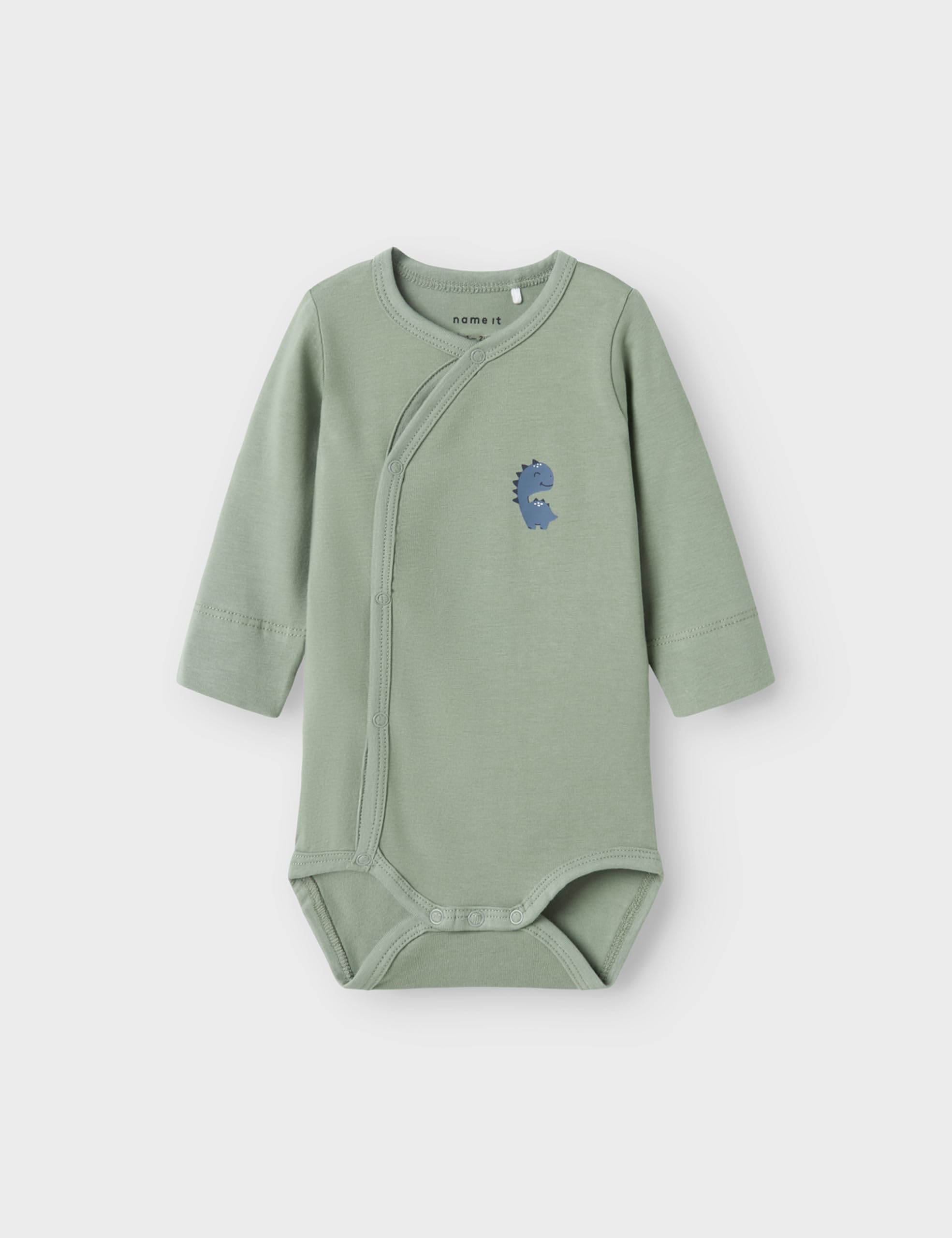 Męskie body Nbmnedrick 2P Ls Wrap Body, Lily Pad, numeric_86 (2 sztuki), Lily Pad, numeric_86