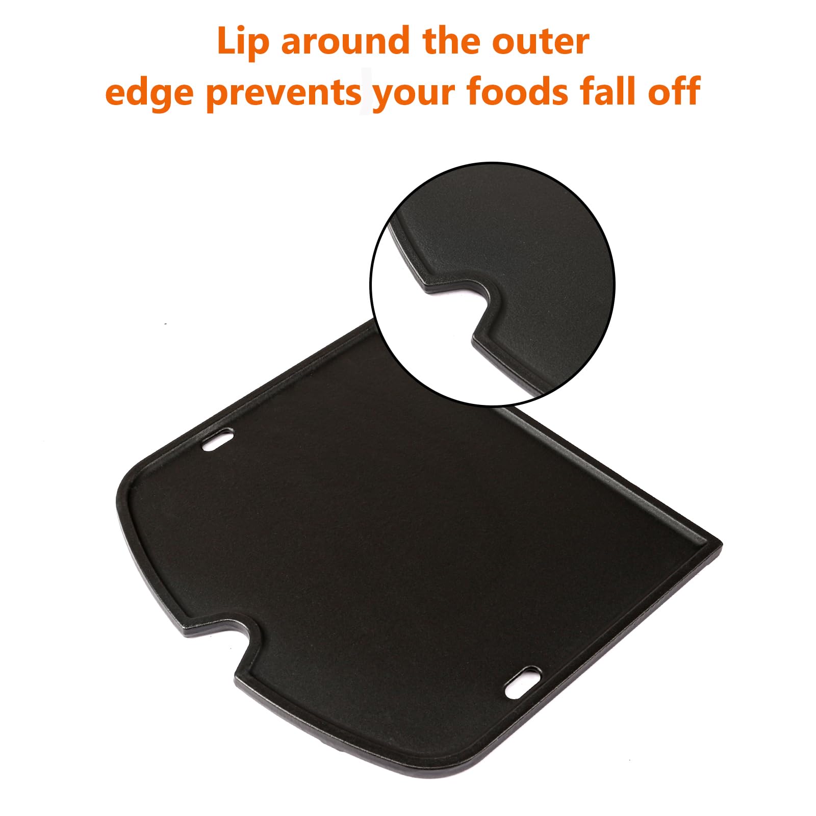 Hisencn Cast Iron Griddle For er Traveler Portable