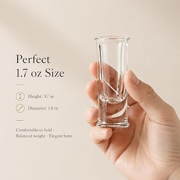 Holmegaard No. 5 Shot Glass by Per Lutken | Mouth-Blown Glass | 1.7 oz | Single