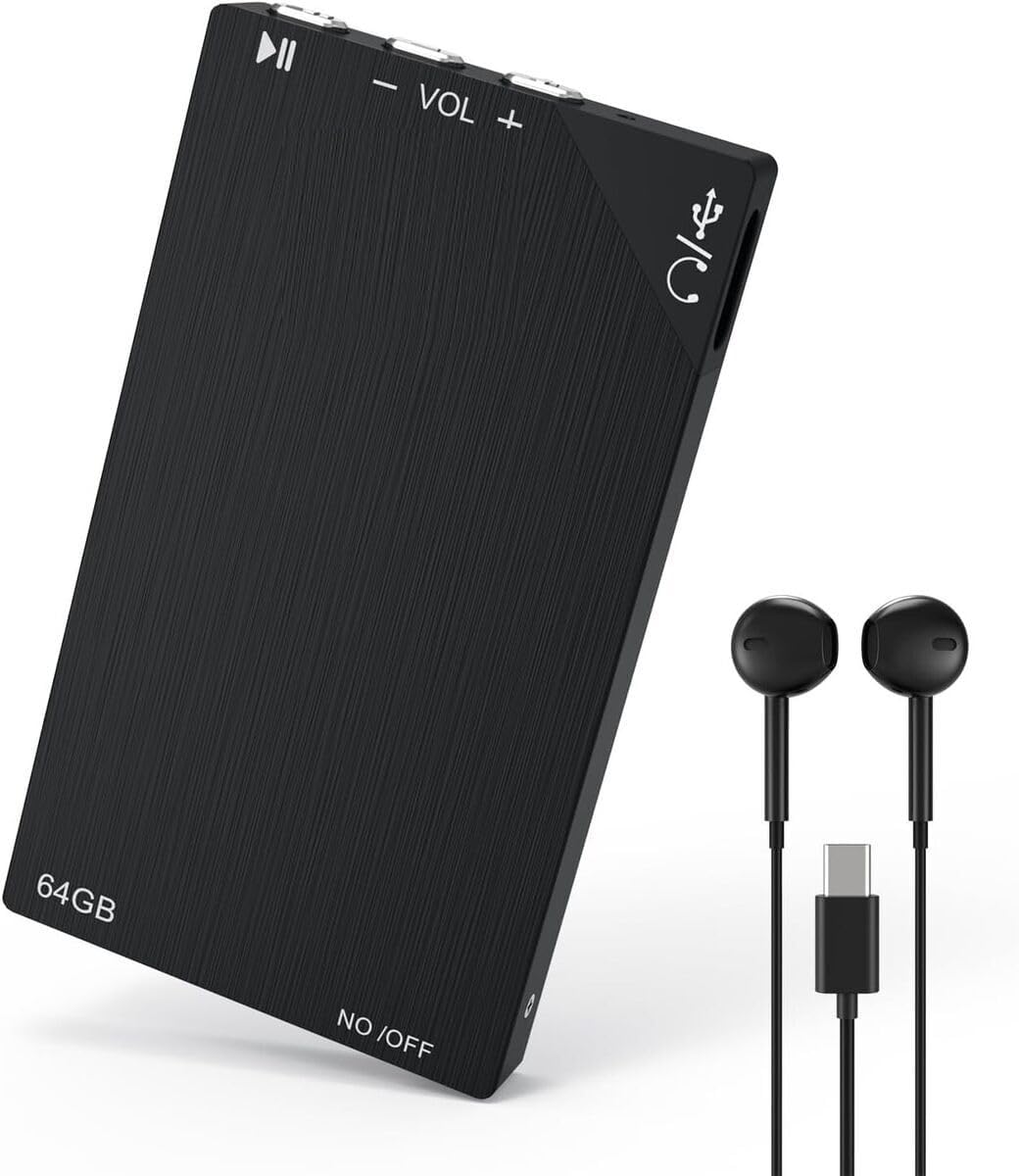 CAMLEIGH 80Hrs Battery Time Voice Activated Recorder with Playback HD MP3 Audio | 64GB Digital Voice Recorder with 750 Hours HD Recording Capacity-image-28