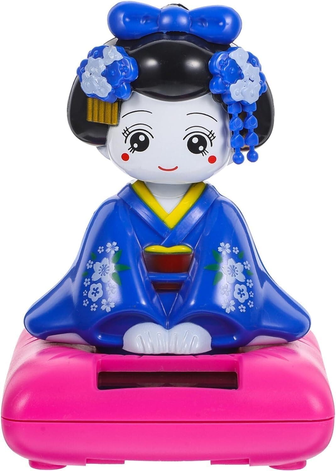 japanese toys おもちゃ Amazon.com: A Sitting Geisha Girl Solar Powered Japanese
