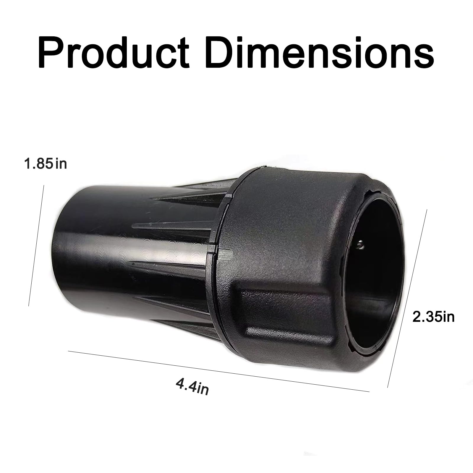 EliphonTowne Universal Vacuum Clearner Adapter, Quick Connector, Sander Dust Extraction Hose Adaptor - Image 2