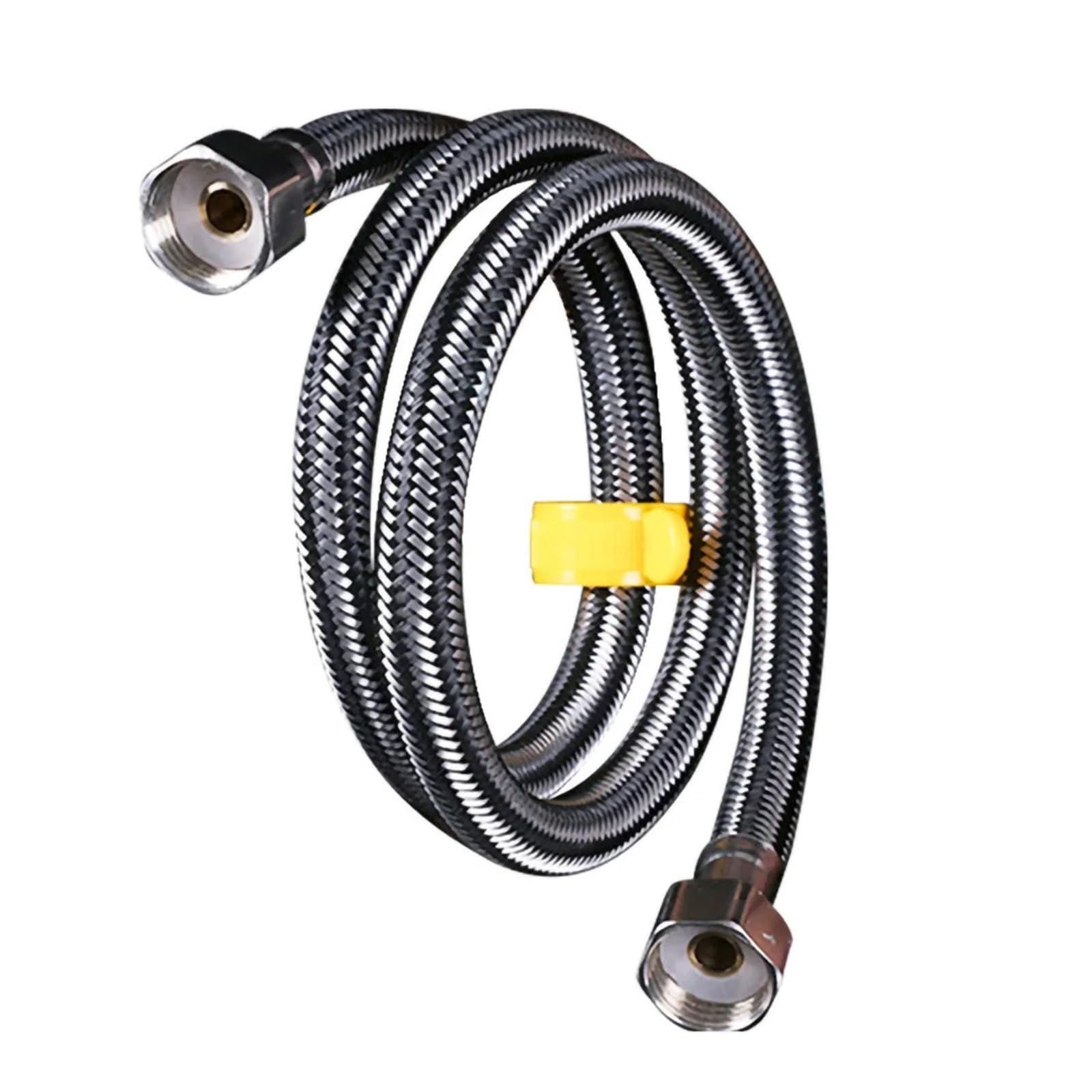 2 Pièces G1/2 x G1/2 Tuyaux Flexibles, 10CM Tuyau de Vidange Ondulé