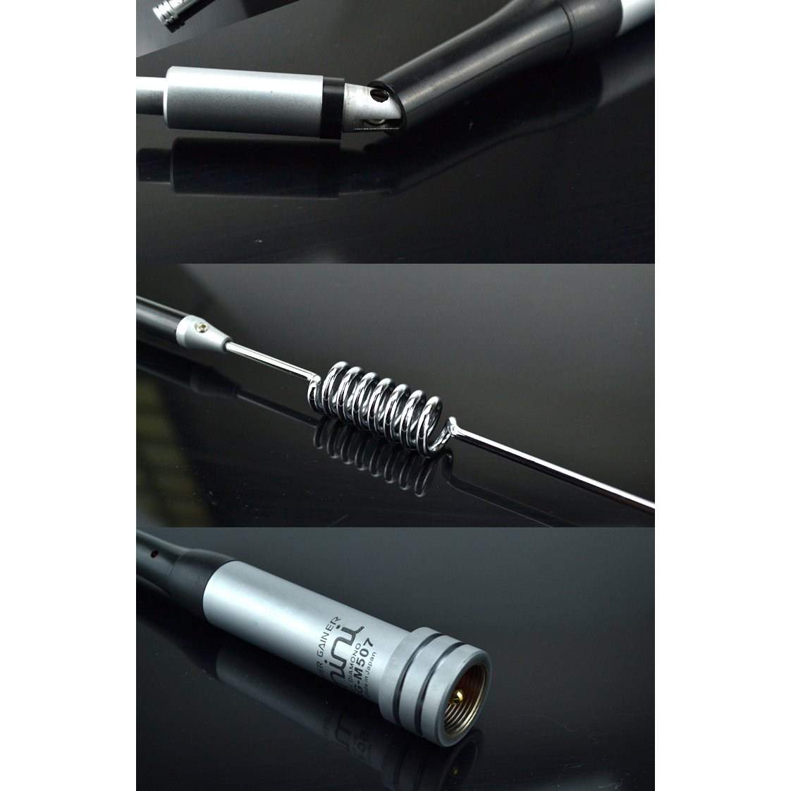 EasyTalk SG-M507 モービル 用 アンテナ 車載 144/430MHz ハイゲイン レピーター対応 全長74cm 2バンド アマチュア 無線 - 3