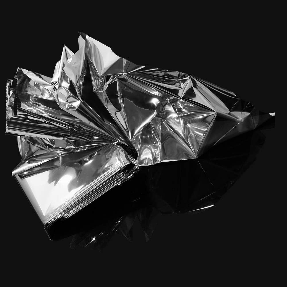 Limited Stock Leberna Emergency Blanket Survival Gear | Foil Mylar Thermal Blankets 63 x 87 inches (Pack of 10) | Big Double Sided Escape Tact Bivvy, | for NASA, Outdoors, Hiking, Space, Marathons First Aid Kit