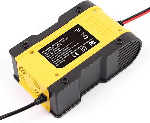 Miniatura 8 de Cargador de batería de 12V6A automotriz de 7 etapas Multifunción Cargador inteligente Mantenedor 24V3A para automóvil, camión, motocicleta,