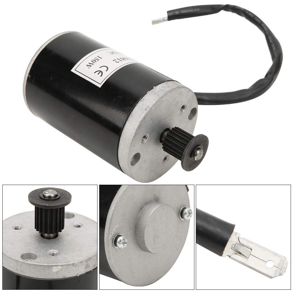 Moteur de Scooter Moteur à balais DC 24V 150W de Synchronisation de Roue de Chaîne de Générateur de Bricolage MY6812