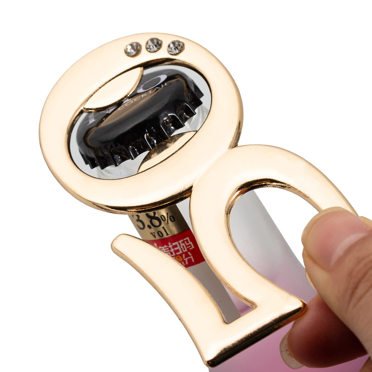 WeddParty Lot De 24 Décapsuleurs En Forme De Rose Doré Avec Boîte D'emballage Exquise Pour Invités, Fiançailles, Anniversaires De Mariage, Souvenirs