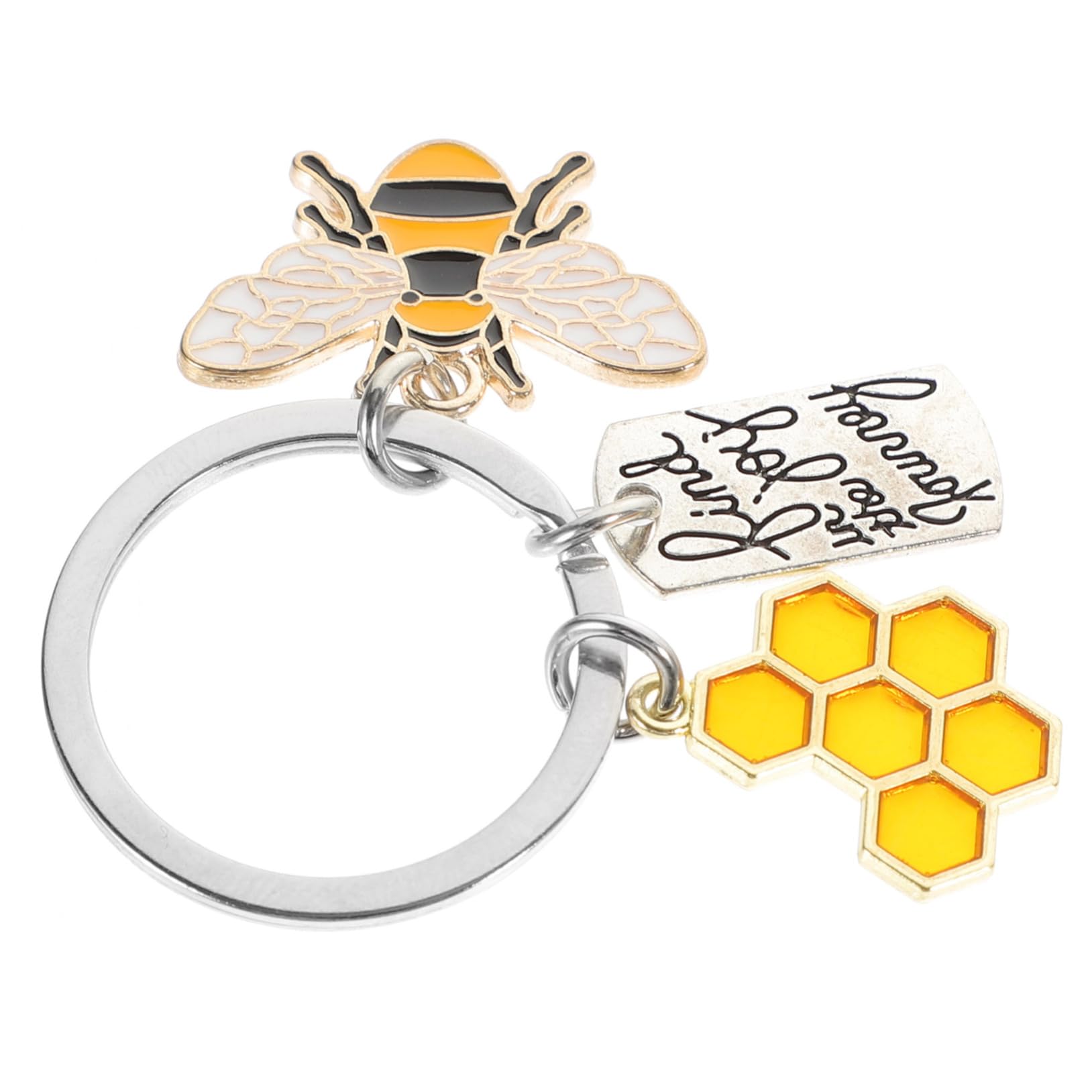 Amazon.co.jp: [MUCKLILY] 蜂とハニカムデザインのメタルペンダント