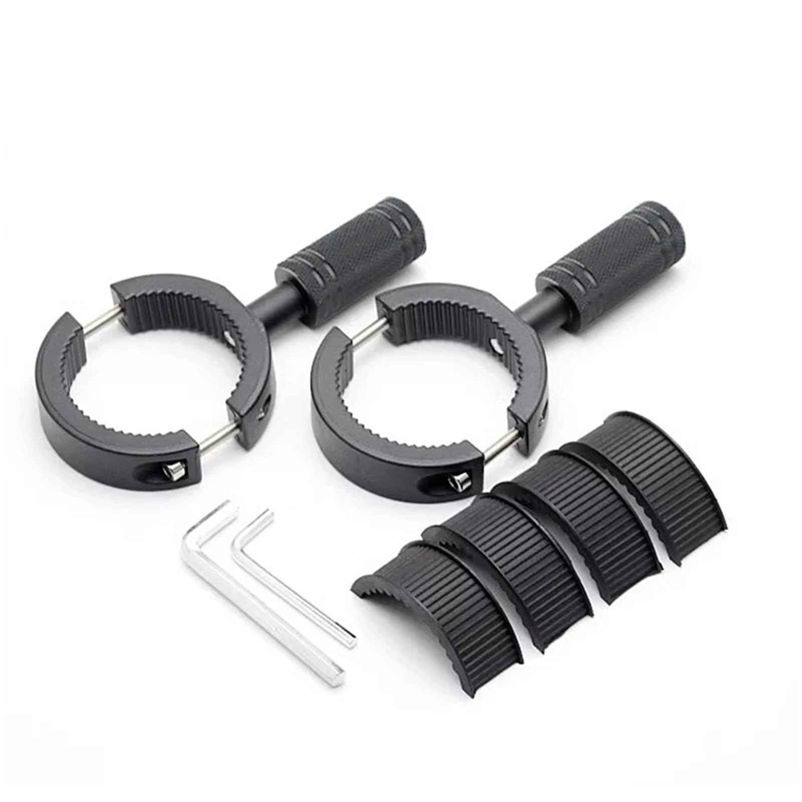 Rack Roll Cage Motorcycle Fog Light Bracket Auxiliary Headlight Support Universal Spotlight Holder Headlight Extension Bracket(38M)