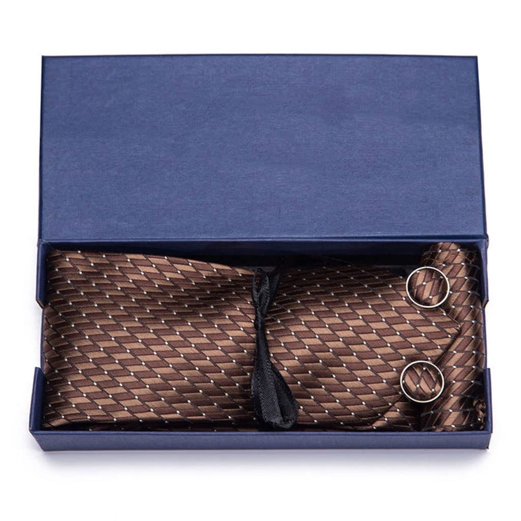 Corbatas. Corbata for Hombre Corbata de Seda Jacquard Tejido Corbata Traje Caja de Regalo for Fiesta de Boda
