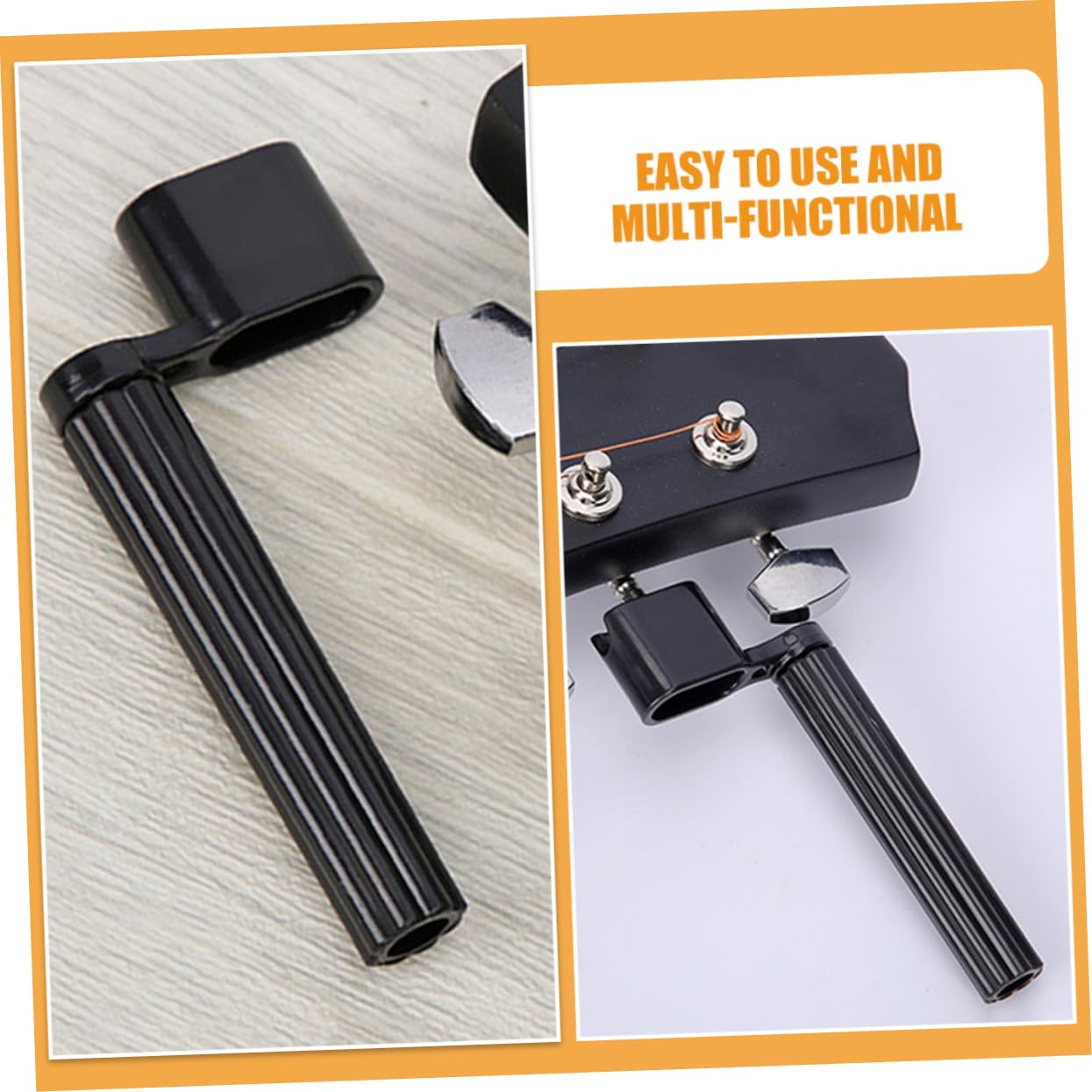BESTonZON 50pezzi Avvolgicorde Per Chitarra e Ukulele Strumento Per Cambio e La Accessori Per Musicisti e Appassionati