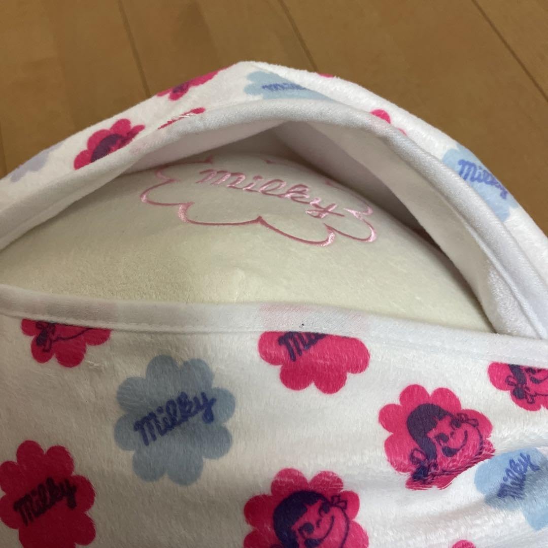Amazon.co.jp: 、不二家 ミルキー ペコちゃん ブランケット クッション