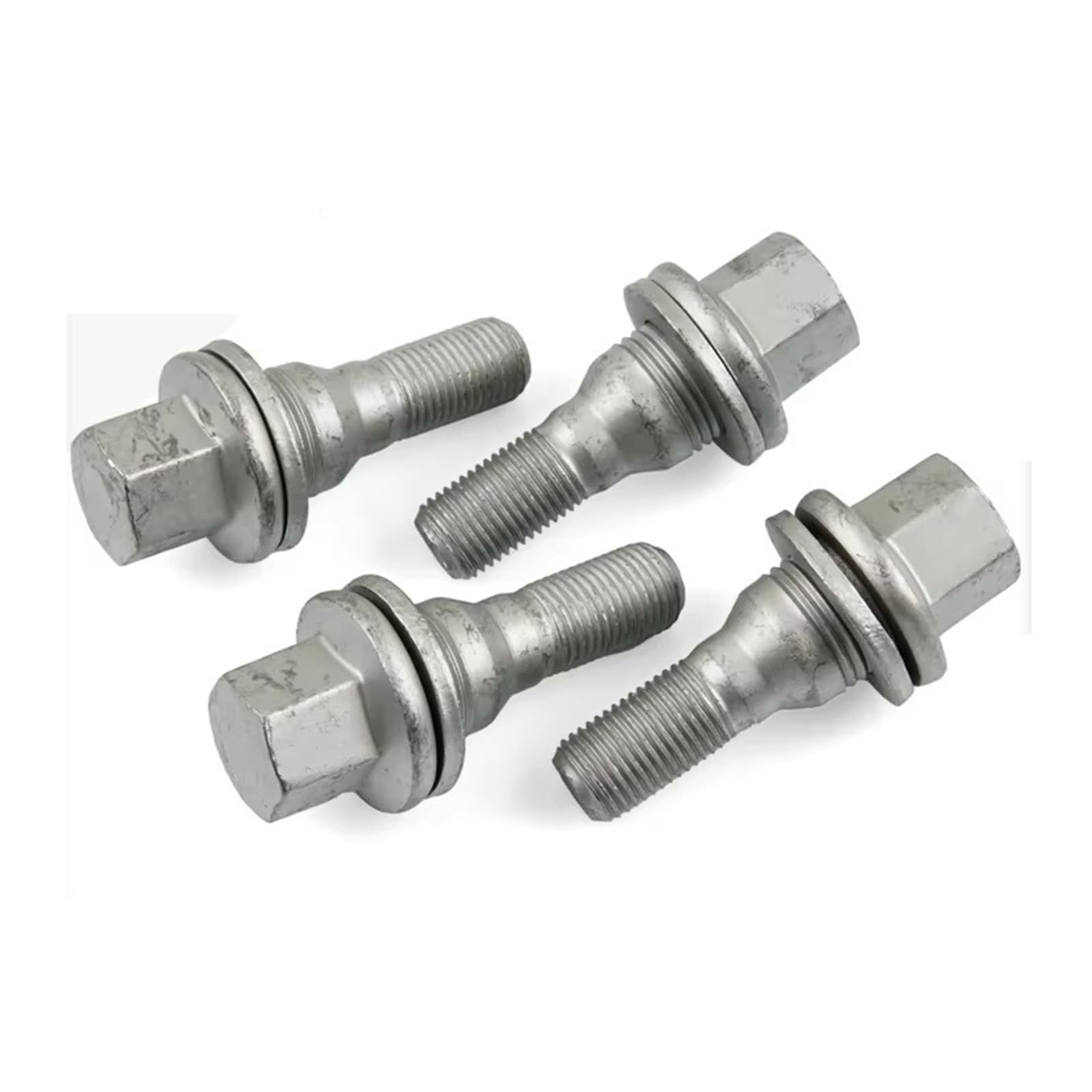 Vis de Roue Compatible avec Citroën pour C4 pour C5 Goujons De Roue De Voiture 4 Pièces Jeu De Boulons De Moyeu Et Écrou De Roue Goujon Hexagonal Écrou De Roue De Pneu
