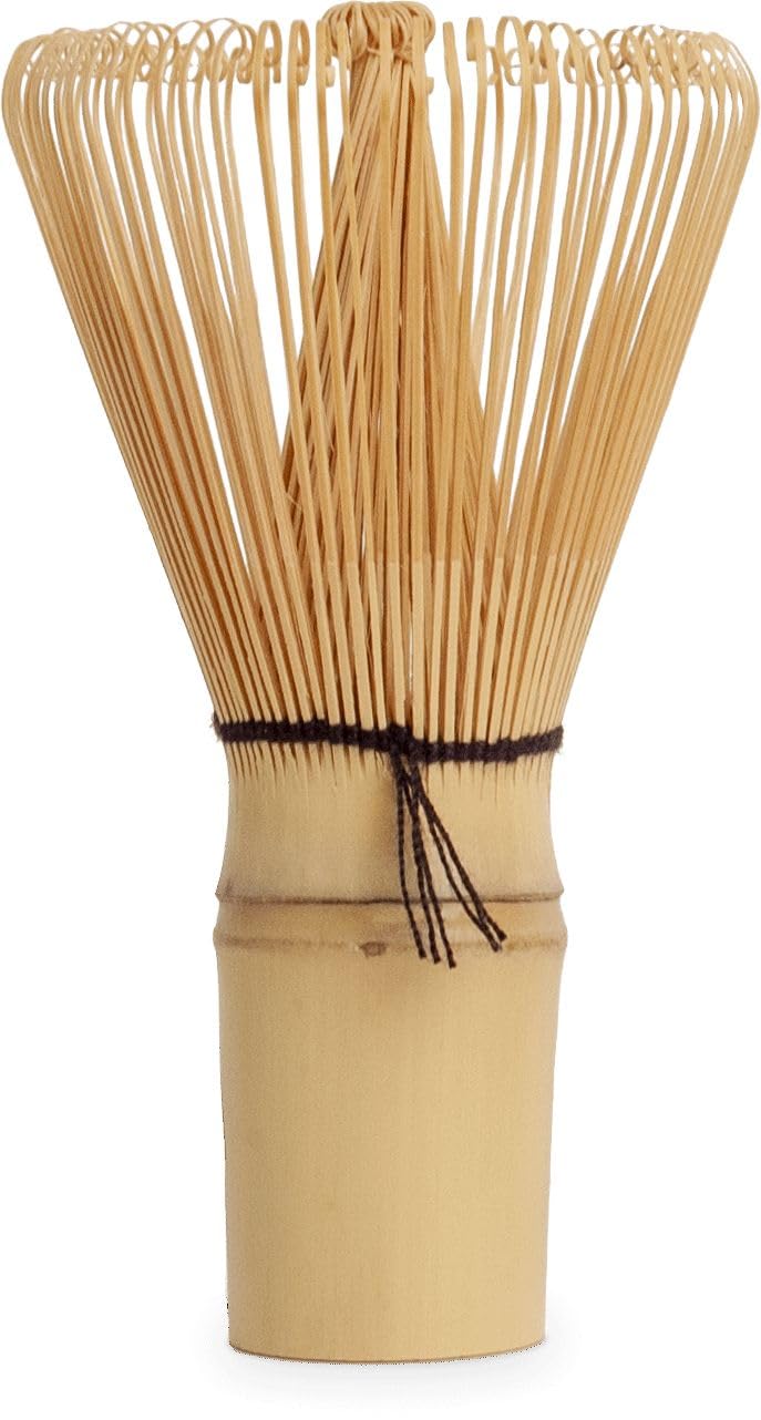 Matcha Schale Set KINTEN in Geschenkbox Matchaschale aus Japan inklusive Bambus Besen, Bambus Löffel und Besen Ablage in Geschenkbox Schwarz Gold