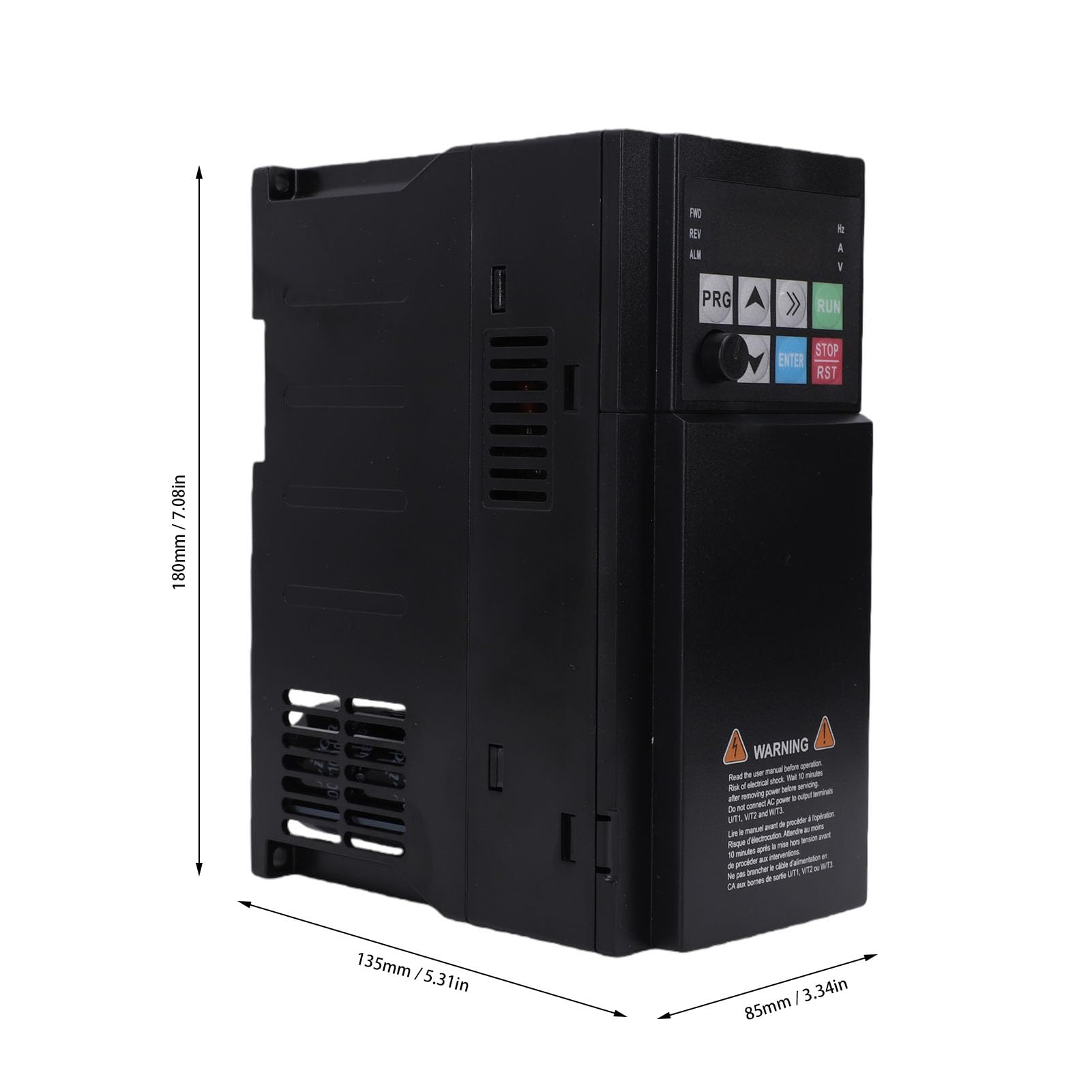 FTVOGUE Variador de Frecuencia, 2.2kW Monofásico a Trifásico