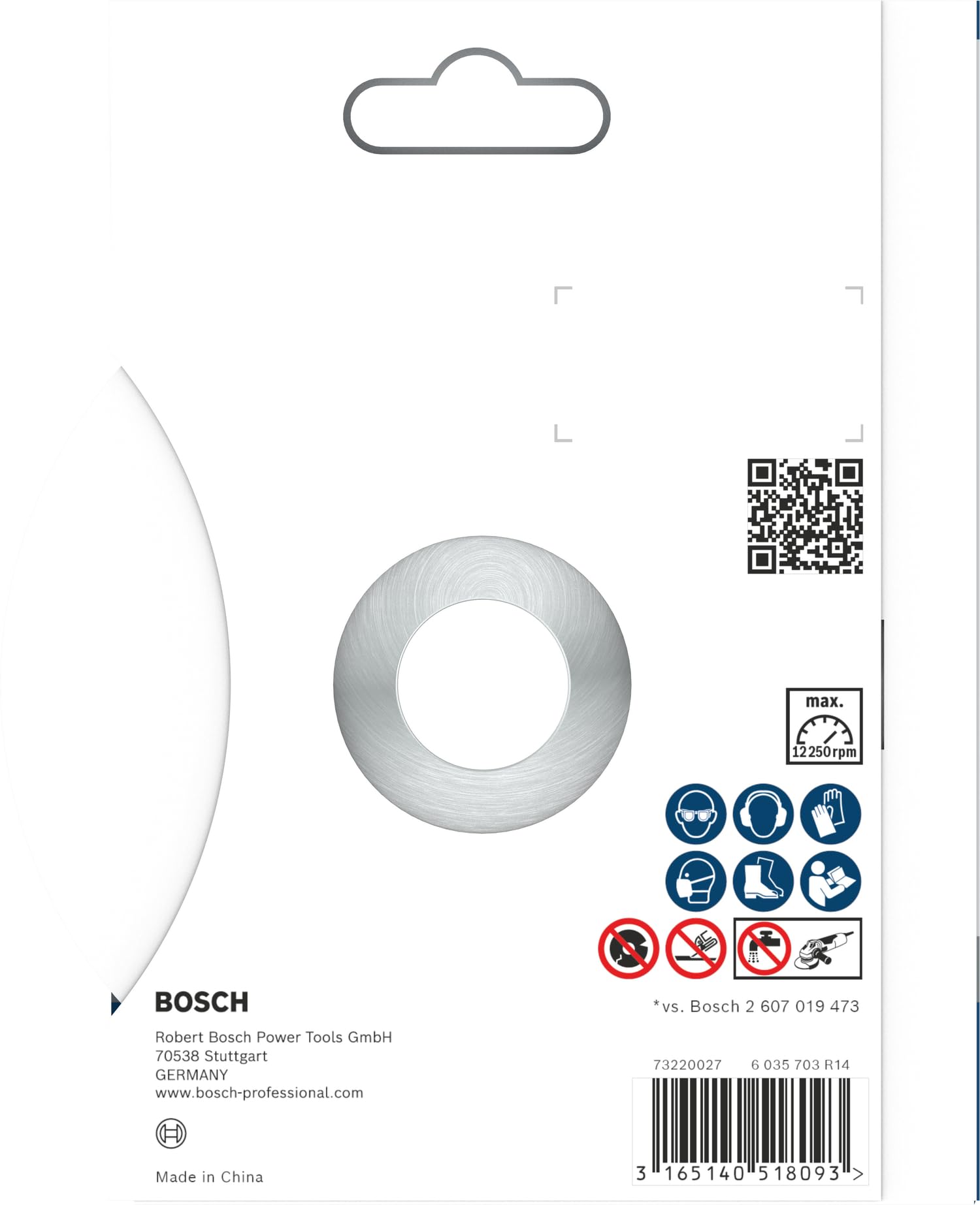 Bosch Professional Diamanttrennscheibe Best for Ceramic Extra-Clean Turbo (Keramik, 125 x 22,23 mm, Zubehör Winkelschleifer)