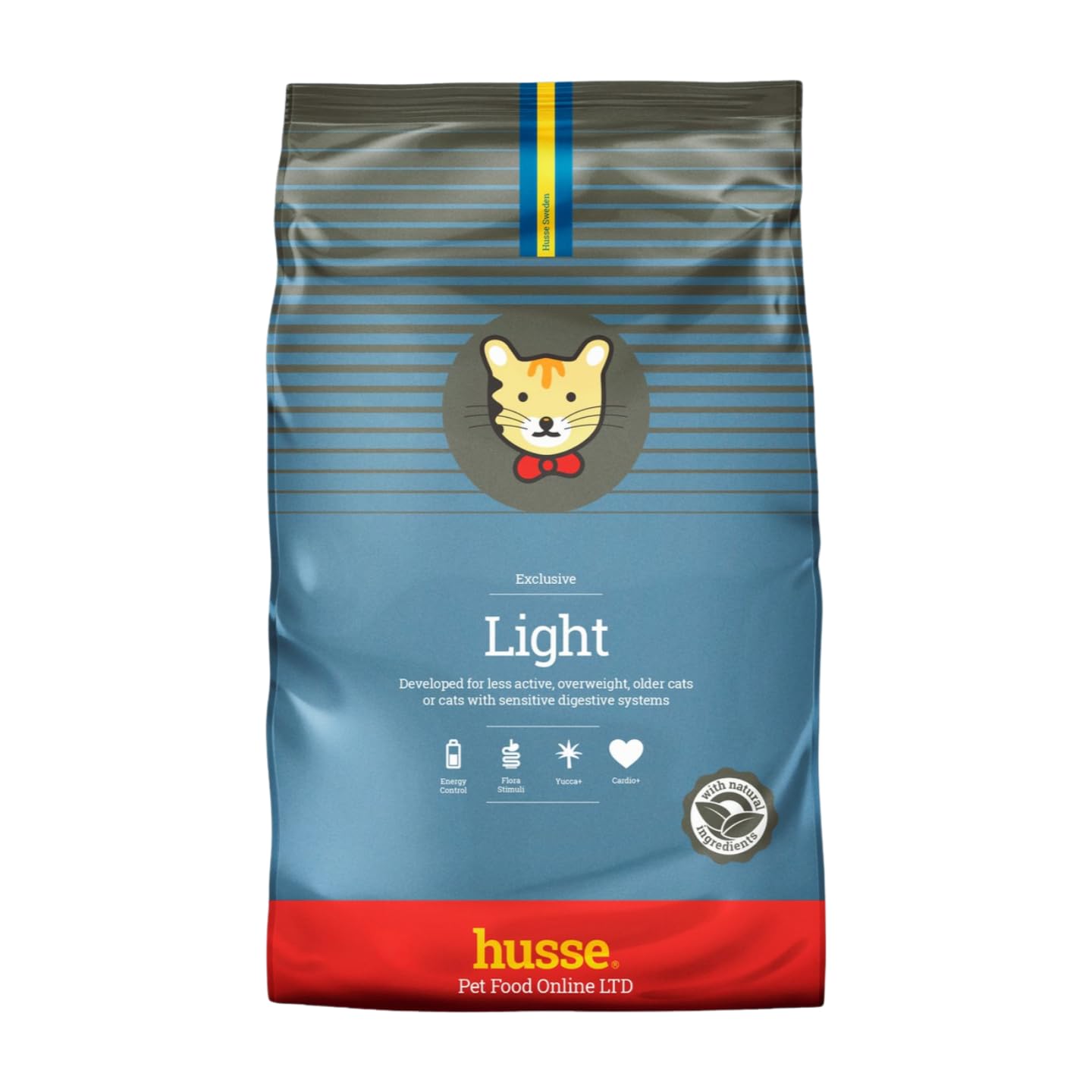 Natural Complete Adult Light Delicious Dry Cat Food Chicken & Rice Obesity and Weight Management - Exclusive Light 2kg
