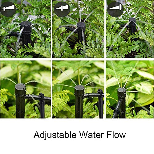 MSDADA-50Ft-Drip-Irrigation-Kit-Automatic-Garden-Irrigation-System-14-Blank-Distribution-Drip-Hose-Atomizing-Nozzle-Mister-Dripper-for-Greenhouse-Garden-Flower-Bed-Patio-LawnBlue