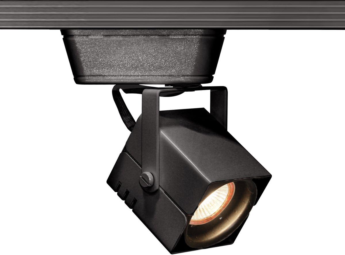 WAC Lighting JHT-801-BK J Series Low Voltage Track Head, 50W