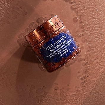 Cerabuild Face & Neck CreamIntensely Moisturizes Dry to Very Dry Skin | Firms the look of Droopy Cheeks, Under-Chin & Neck | Fast-Absorbing, Non-Greasy | Bakuchi + Phyto-Ceramides | 1.76 oz